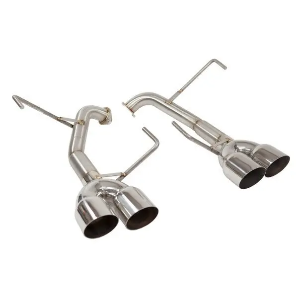 Catback Exhaust - 2015-2021 Wrx, 2015-2018 Sti - Muffler Delete - 3.5" Single Wall Tips 2