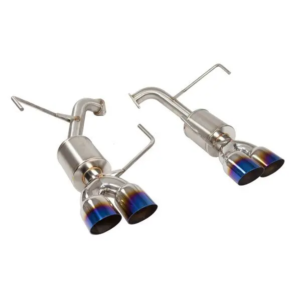 Catback Exhaust - 2022+ Subaru Wrx - 5" Muffler - 3.5" Single Wall Neochrome Tips 2