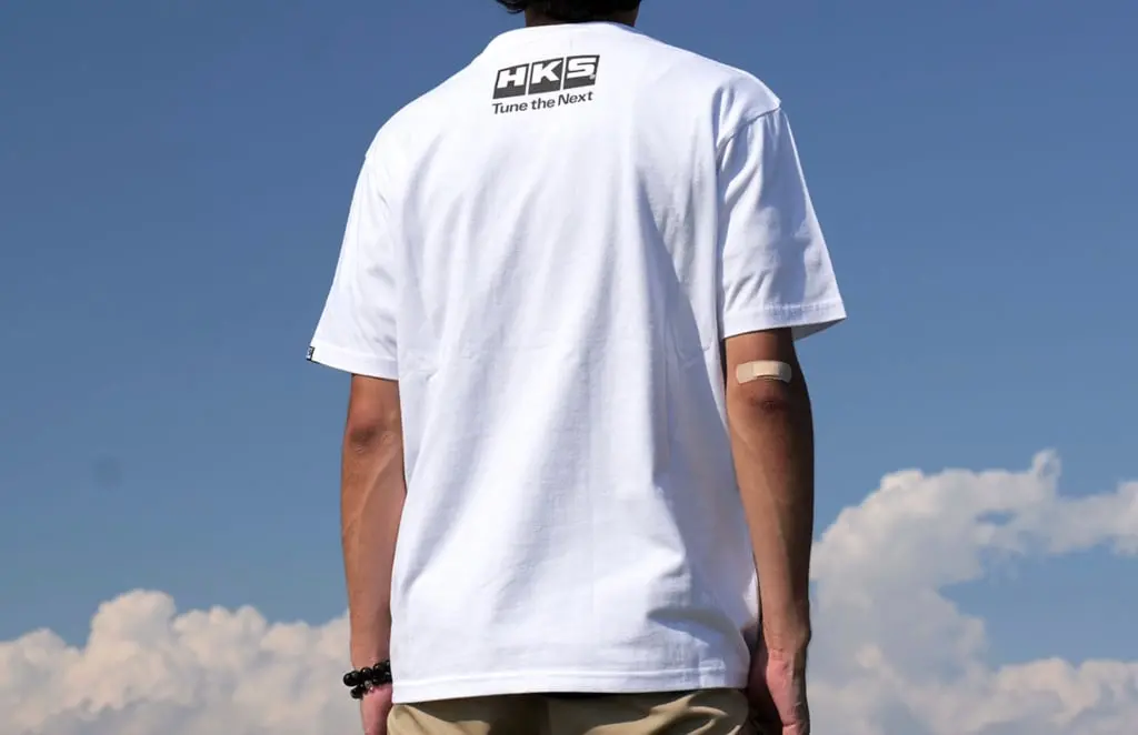 Hks T-Shirt 87Paint White L 1