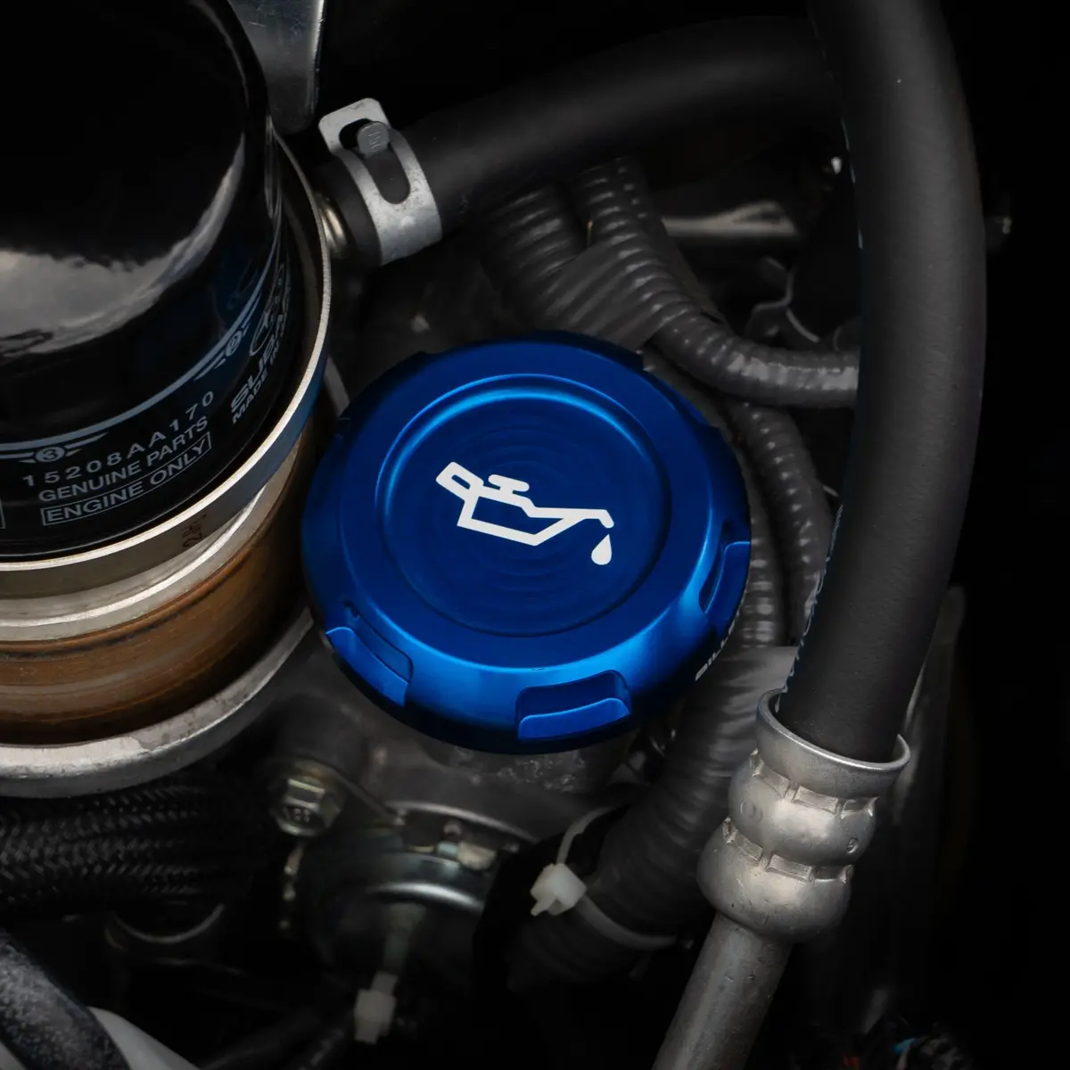 Billetworkz Oil Cap - Zero Series - Subaru 8