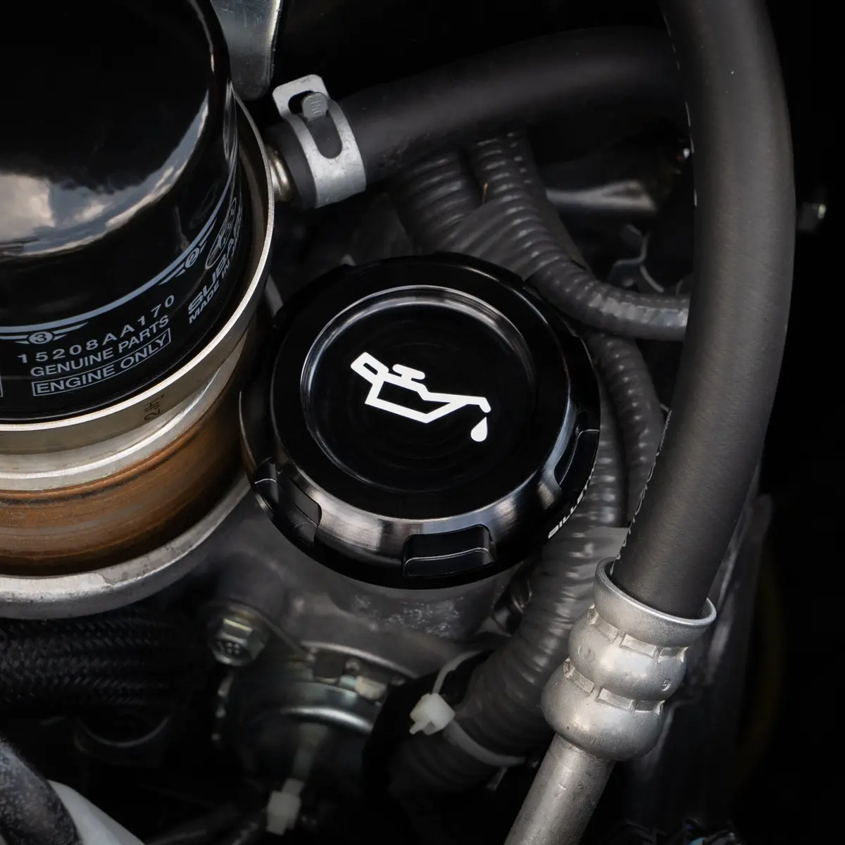 Billetworkz Oil Cap - Zero Series - Subaru 3