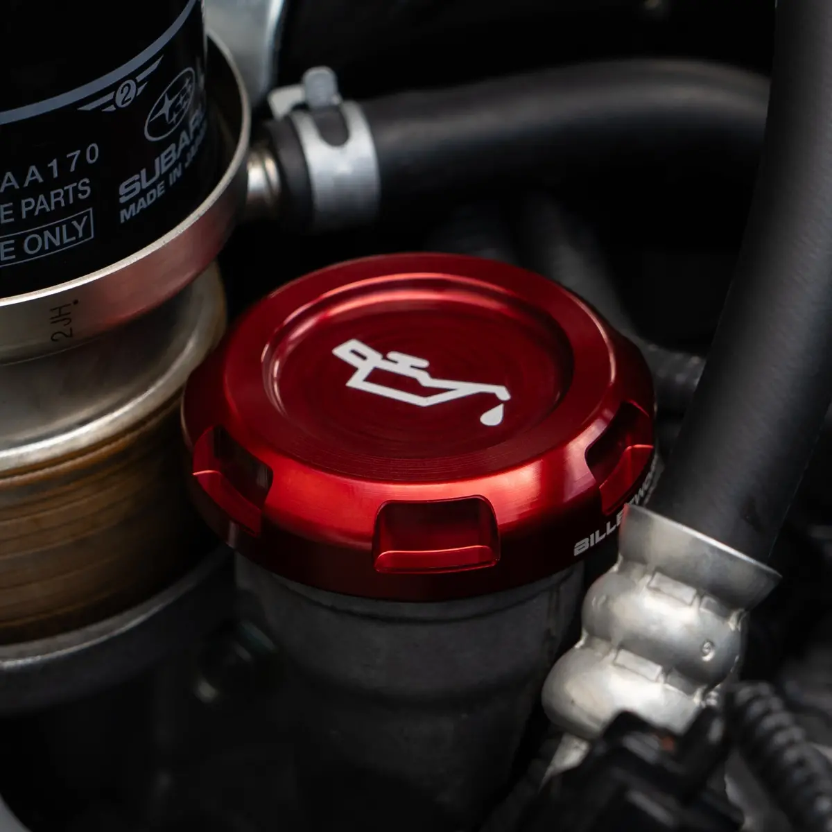 Billetworkz Oil Cap - Zero Series - Subaru 14