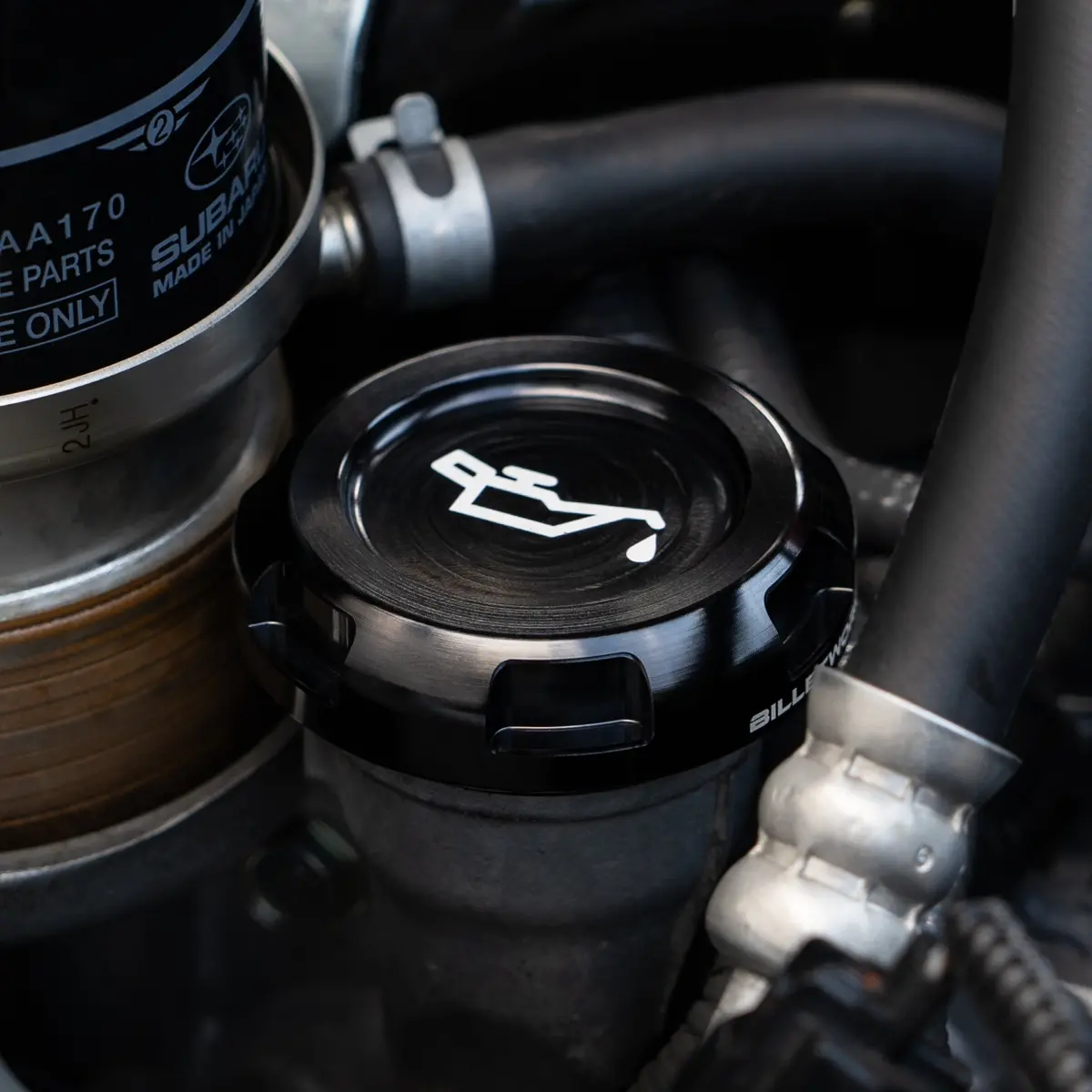 Billetworkz Oil Cap - Zero Series - Subaru 4