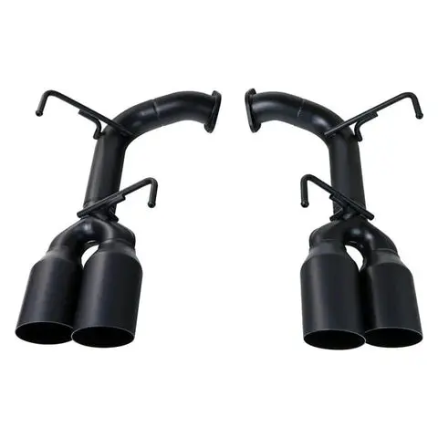 Remark 2022+ Subaru Wrx Vb Stainless Single Wall Tip (4In) Axle Back Exhaust- Cerakote Black Coating 2