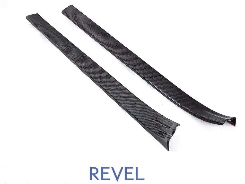 Revel Gt Dry Carbon 2022 Toyota Gr86 / Subaru Brz Scuff Plate Cover - 2 Pieces 1