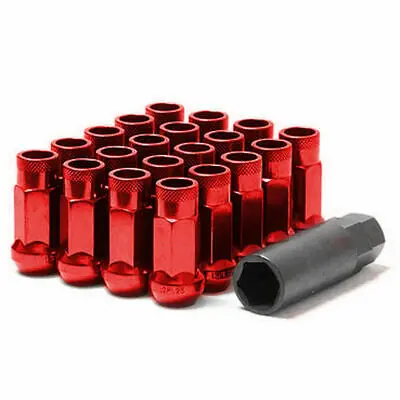 Wheel Mate Muteki Open End Lug Nuts - Red 12X1.25 1
