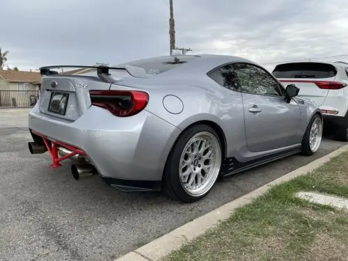 Perrin 2017+ Subaru Brz Wing Riser Kit 1