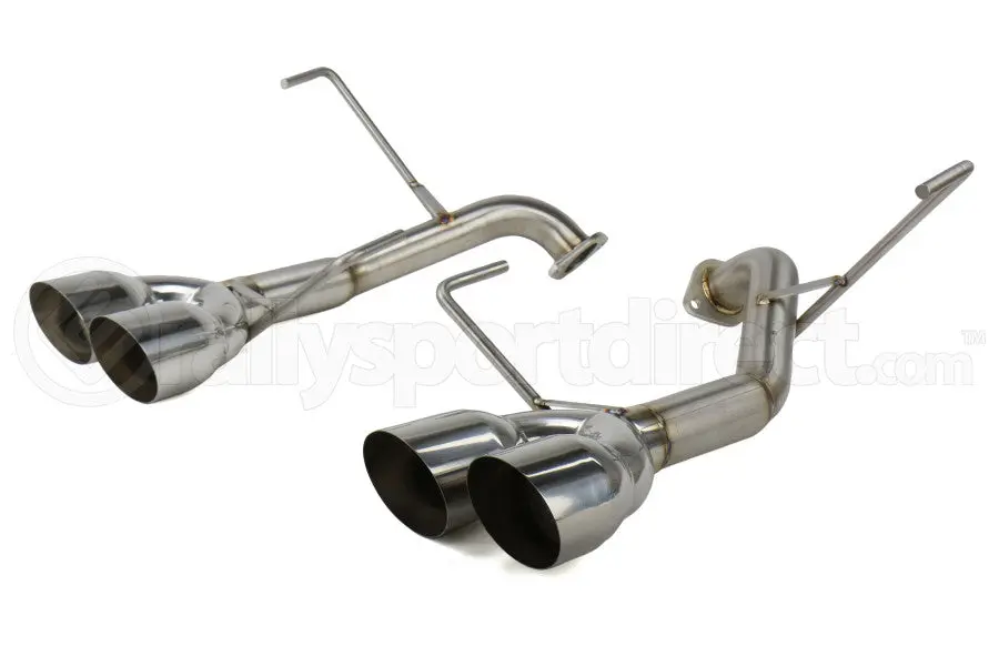 Catback Exhaust - 2019-2021 Subaru Sti - Muffler Delete - 4" Double Wall Tips 2