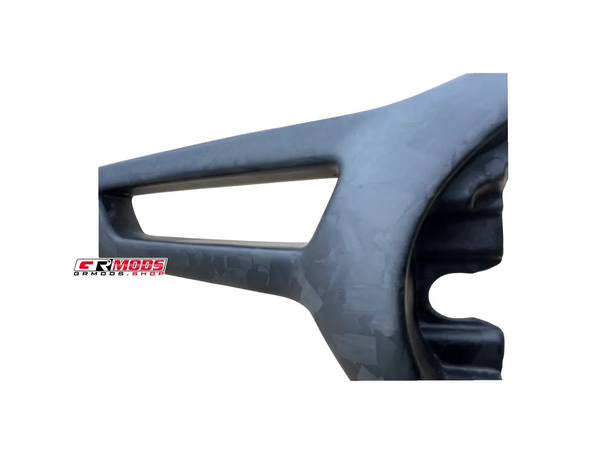 Grmods Carbon Fiber Front Badge Trim 4
