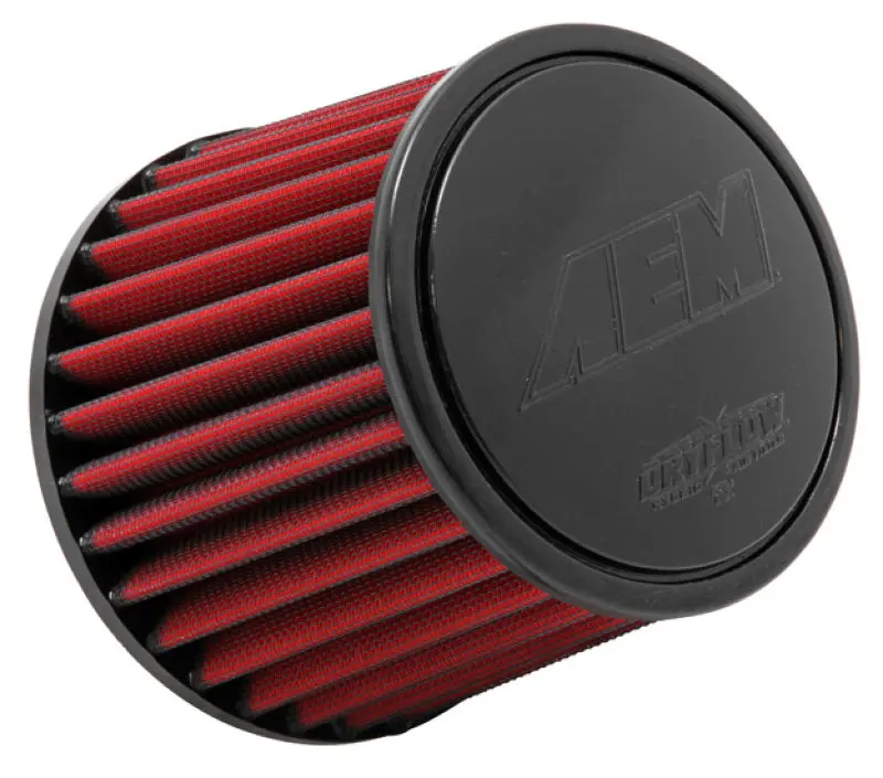 Aem 2.5-Inch Short Neck Air Filter With 5-Inch Cotton-Gauze Element 1