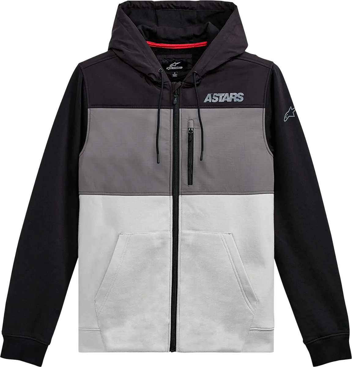 Alpinestars Elevate Motorcycle Jacket – Black/Silver Colorway, Size Xl (Model 1212112001900Xl) 1
