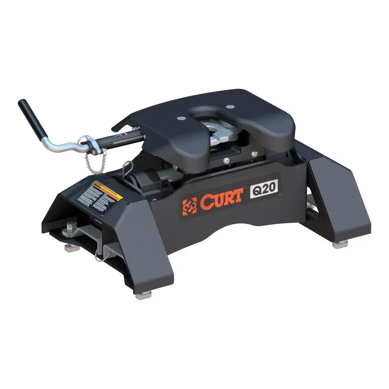 Curt Q20 Fifth-Wheel Hitch With Gm Puck System Legs – Compatible With 2020 Chevy Silverado & Gmc Sierra 2500/3500Hd 1