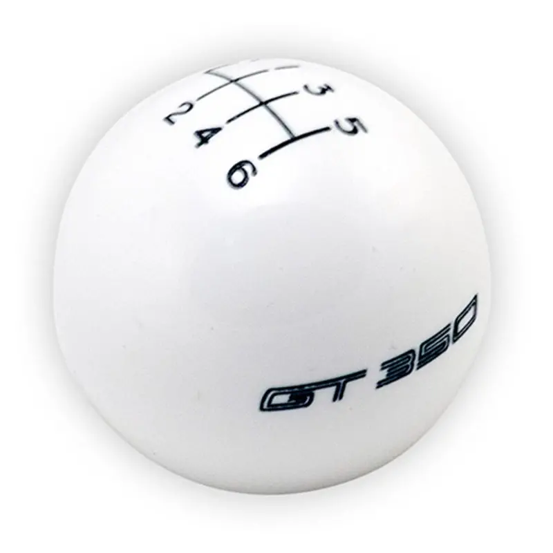Ford Performance Gt350 White 6-Speed Manual Shift Knob 1