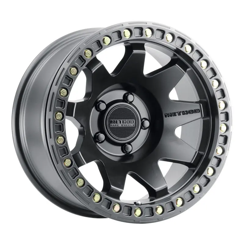 Method Mr108 Matte Black Alloy Wheel – 17X9 Inches, -44Mm Offset, 5X5 Inch Bolt Pattern, 71.5Mm Center Bore 1