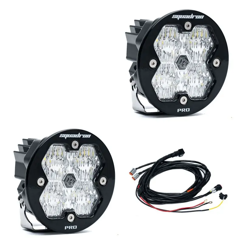 Baja Designs Squadron-R 2.0 Pro Led Cornering Lights – Wide Beam Pattern, Sold As Pair 1