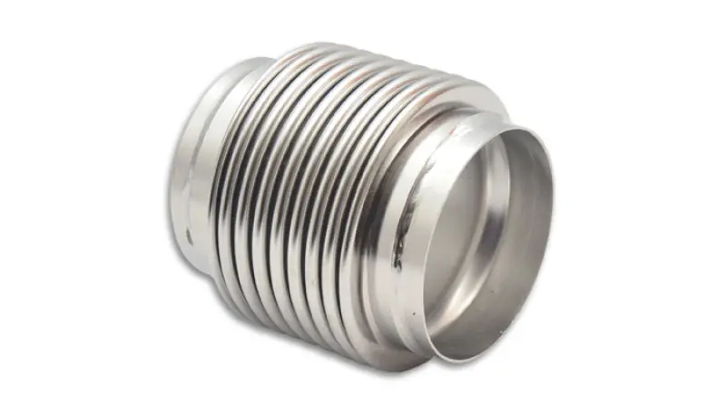 Vibrant 3.5" Id Stainless Steel Expansion Joint With Solid Liner & Electropolished Finish 2
