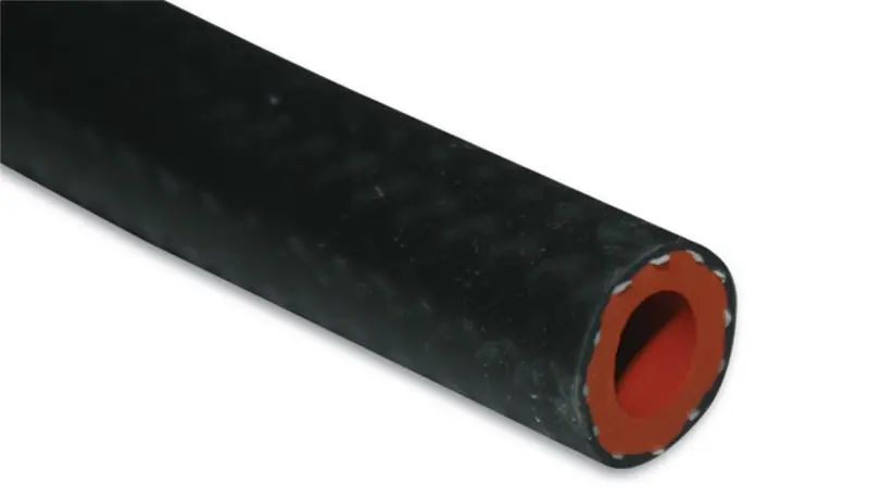 Vibrant 6Mm Id Black Silicone Heater Hose – Reinforced, 20-Foot Length 1