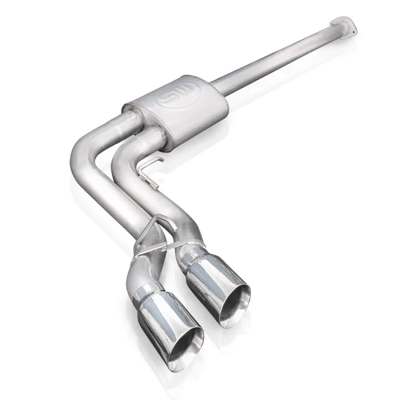 Stainless Works Cat-Back Exhaust System For 2015–2019 Ford F-150 5.0L – Includes 4" Tips 1