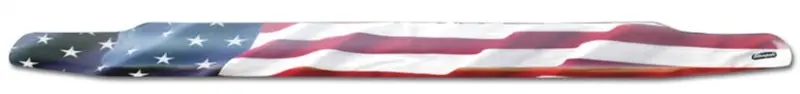 Stampede Vigilante Hood Protector – Premium Vinyl Shield For 2010–2019 Dodge Ram 2500 – Patriotic Flag Design 1