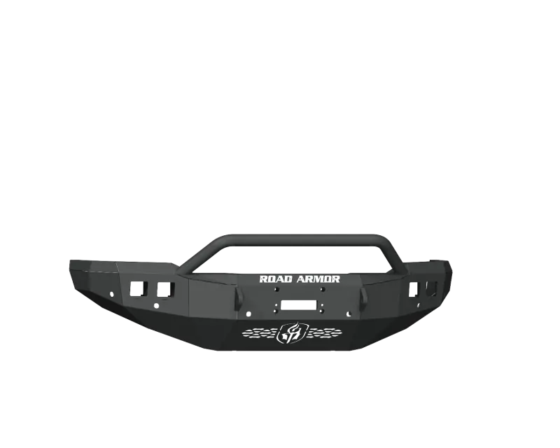 Road Armor 19-20 Ram 2500 Stealth Front Winch Bumper W/Pre-Runner Guard/6 Sensor Holes - Tex Blk 1