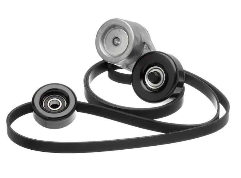 Gates 93-97 Ford F Series Pickup V8 5.8L Serpentine Belt Kit 1