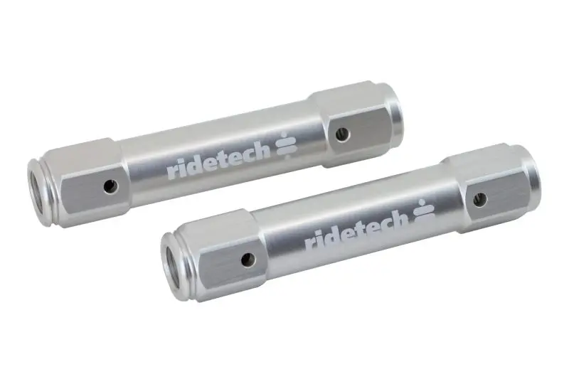 Ridetech 55-57 Chevy Billet Aluminum Tie Rod Adjuster Pair 1
