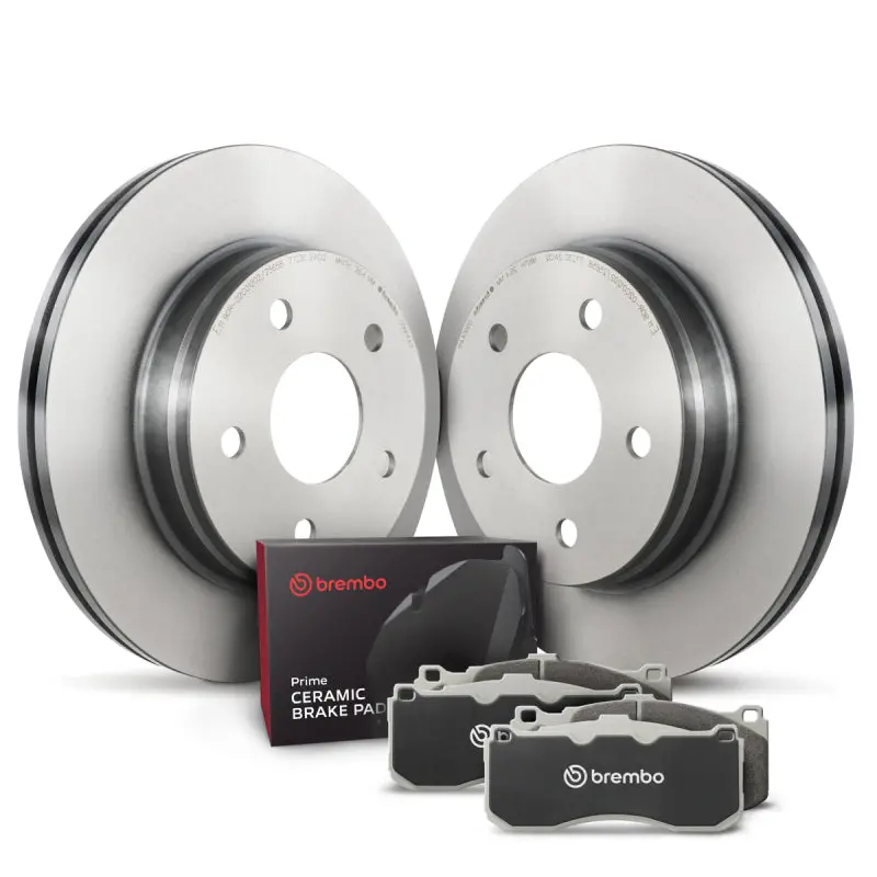 Brembo Oe-Grade Front Disc Brake Kit – Complete Replacement System 1