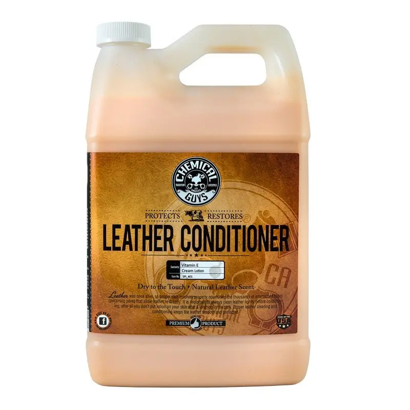 Chemical Guys Leather Conditioner – 1-Gallon Refill Size 1