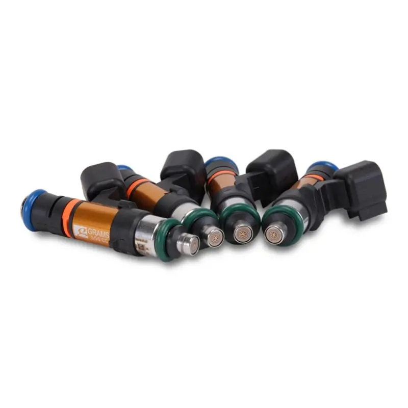 Grams Performance Top-Fed 550Cc Fuel Injectors – 14Mm, Set Of 4 For Nissan Sr20 Engines (S13/S14/S15/240Sx) 1