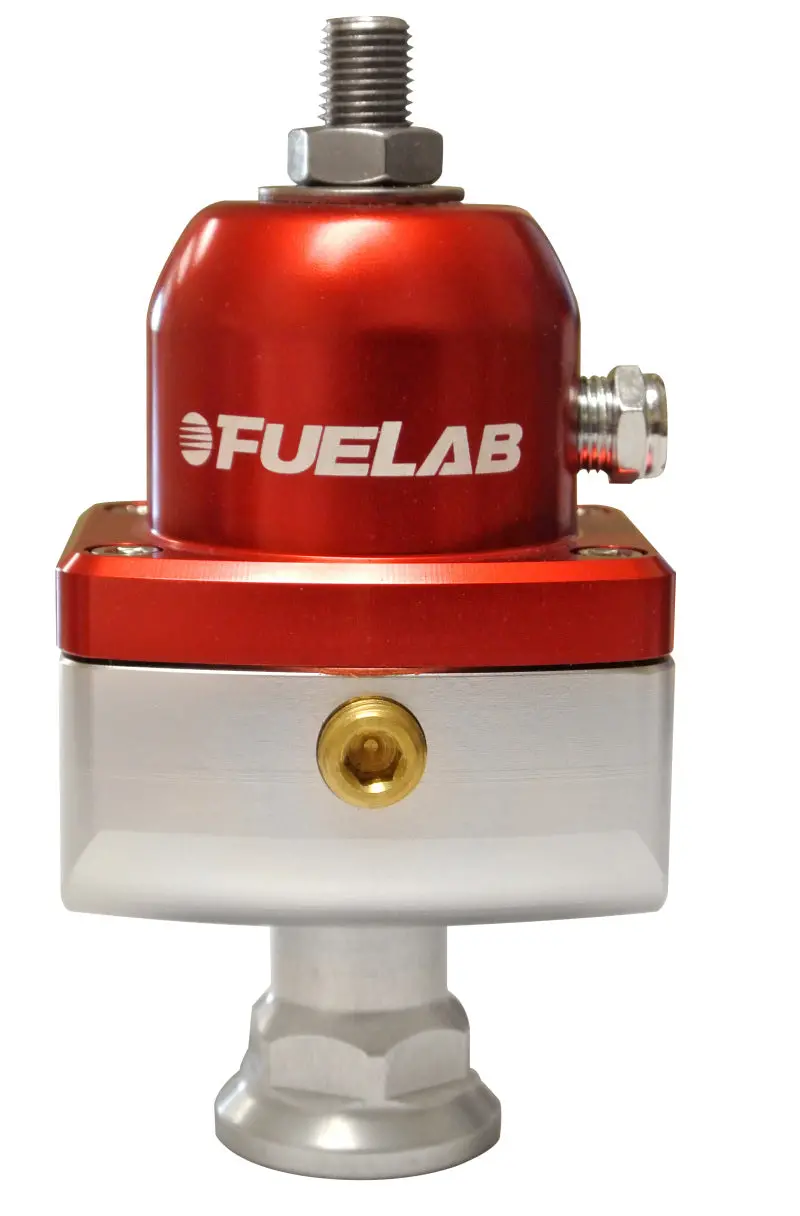 Fuelab 575 Carb Adjustable Mini Fpr Blocking 10-25 Psi (1) -6An In (2) -6An Out - Red 1