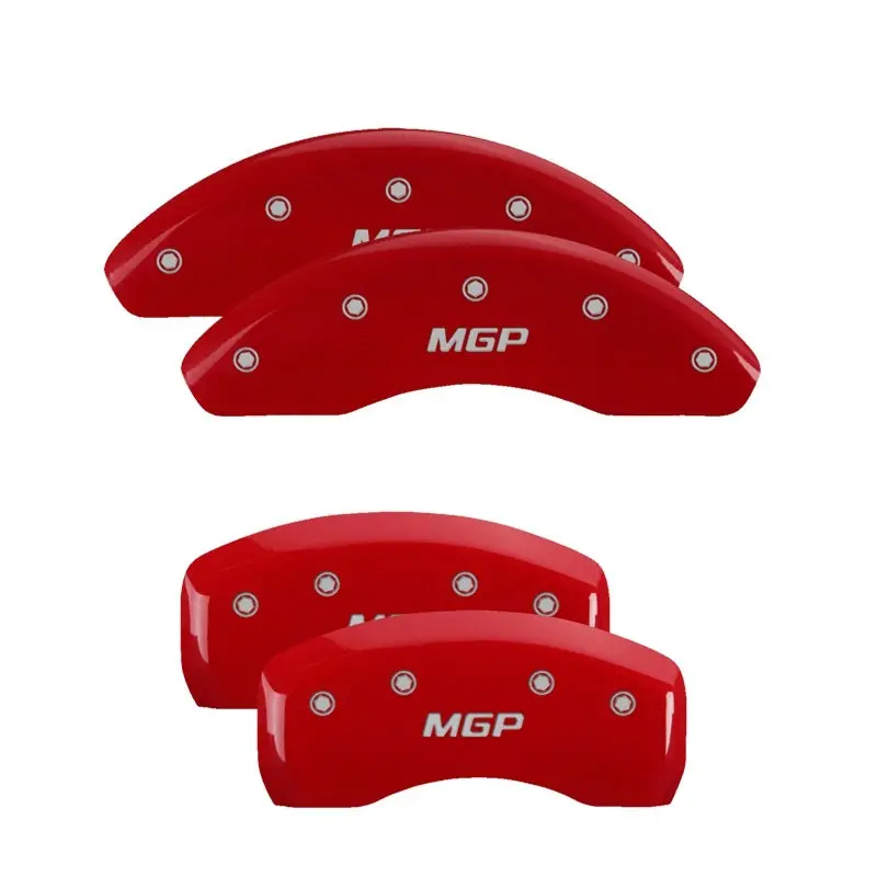 Mgp Engraved Caliper Covers – Yellow Finish With Black Chrome Accents (2019 Lincoln Continental) 2