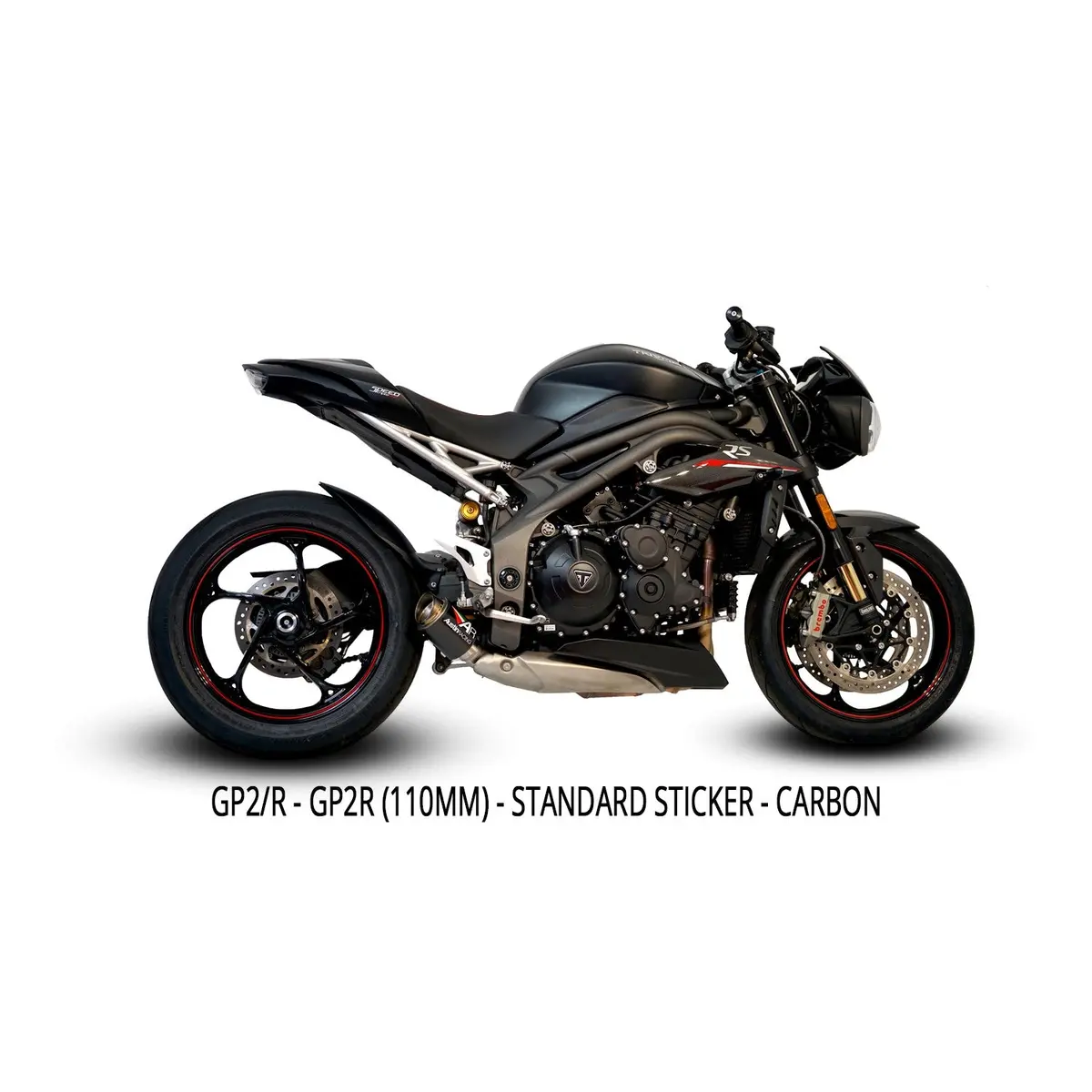Austin Racing Gp3 Full Exhaust System With Gp2 Slip-On – For 2015–2020 Triumph Speed Triple 1050 1